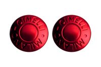 Cinelli Milano Stuurdoppen - Rood Anodised