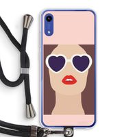 Red lips: Honor Play 8A Transparant Hoesje met koord