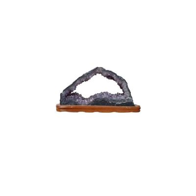 Ruwe Ring van Amethist op Voet (8,2 kg)