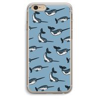 Narwhal: iPhone 6 Plus / 6S Plus Transparant Hoesje