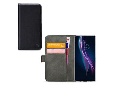 Mobilize Mobilize Classic Gelly Wallet Book Case Motorola One Fusion+ Black