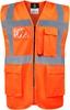 Korntex KX810 CO² Neutral Multifunctional Executive Safety Vest Hamburg - Signal Orange - XXL