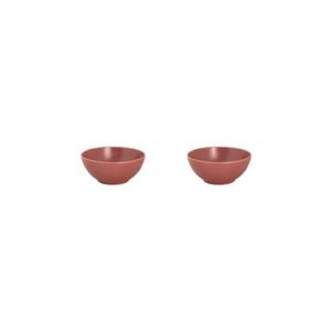 Mammoet Schaal Spirit 15 cm 51 cl Rood Stoneware 2 stuks