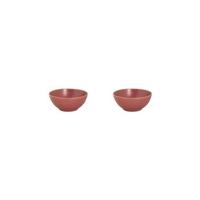 Mammoet Schaal Spirit 15 cm 51 cl Rood Stoneware 2 stuks