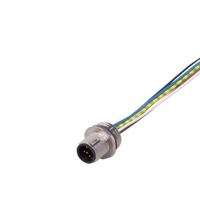 ifm Electronic E70190 Inbouwstekker Aantal polen (sensoren): 5 Stekker, recht 0.5 m 1 stuk(s)