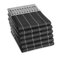 6x DDDDD theedoek jules 60x65 cm antraciet
