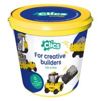 Clics bouwblokken werkvoertuigen in emmer - 123dlg.