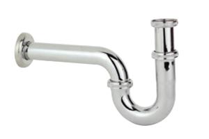 Kirchhoff Buisvormige sifon, chroom, 1 1/4" x 32 mm - 98801110