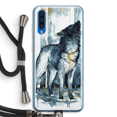 Bleeding Soul: Samsung Galaxy A50 Transparant Hoesje met koord