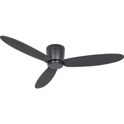 CasaFan ECO PLANO II 132 BG-BG WiFi Flügel lack basaltgrau Plafondventilator Basaltgrijs Met afstandsbediening, Timer, Met wintermodus, Bediening via App