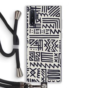 Marrakech print: Samsung Galaxy Note 10 Plus Transparant Hoesje met koord