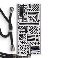 Marrakech print: Samsung Galaxy Note 10 Plus Transparant Hoesje met koord
