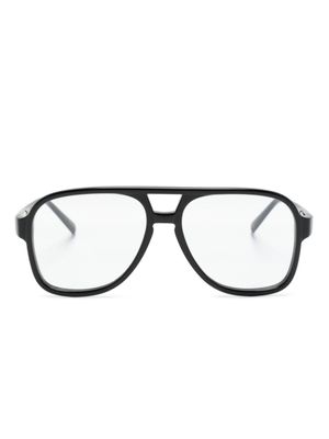 Moscot lunettes de vue Sheister à monture pilote - Noir