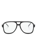 Moscot lunettes de vue Sheister à monture pilote - Noir