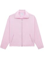 Courrèges veste légère à logo imprimé - Rose