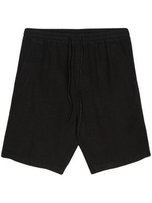 120% Lino bermuda en lin - Noir