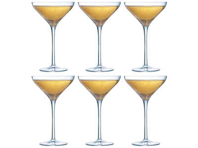 Chef & Sommelier Cocktailglazen New Martini - 210 ml - 6 stuks