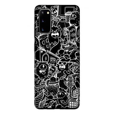 Vexx Black City : Samsung Galaxy S20 Tough Case