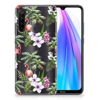 Xiaomi Redmi Note 8T TPU Hoesje Flamingo Palms