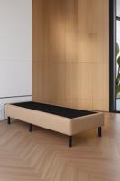 OP=OP Vaste Boxspring Box Zonder Matras 90 x 210 Beige OP=OP Vaste Boxspring Box Zonder Matras 90 x 210 Beige