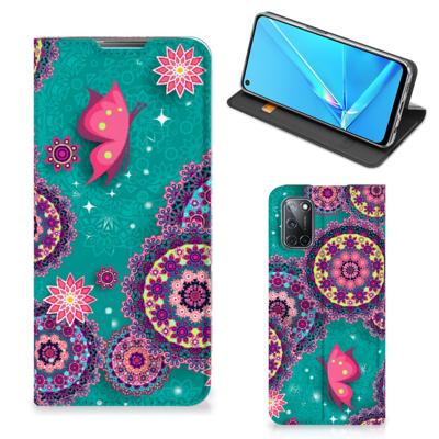 OPPO A52 | A72 | Bookcase | Cirkels en Vlinders