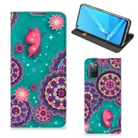 OPPO A52 | A72 | Bookcase | Cirkels en Vlinders