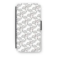 Zwanen: iPhone SE 2020 Flip Hoesje
