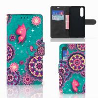 Huawei P30 Hoesje Cirkels en Vlinders