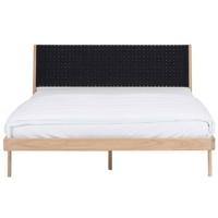 Gazzda Fawn bed 160x200 cotton webbing black