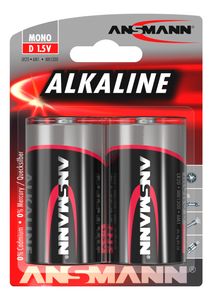 Ansmann 2 x Alkaline batterij | mono D / LR20 - 1514-0000 1514-0000
