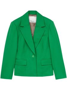 3.1 Phillip Lim blazer en serge à simple boutonnage - Vert