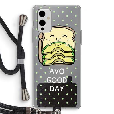 Avo Good Day: OnePlus 9 Transparant Hoesje met koord