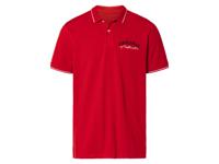 LIVERGY Poloshirt voor heren (M (48/50), Rood)