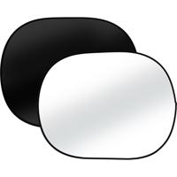 Bresser BR-3 Inklapbare Achtergrond 2-zijdig zwart/wit 150x200cm OUTLET