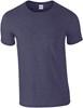 Gildan G64000 Softstyle® Adult T- Shirt - Heather Navy - 4XL