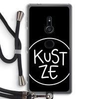 KUST ZE: Sony Xperia XZ2 Transparant Hoesje met koord