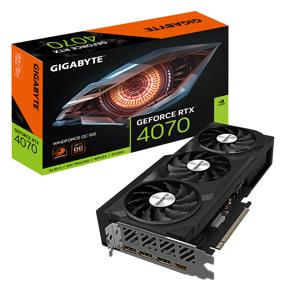 GIGABYTE GeForce RTX 4070 WINDFORCE OC 12G grafische kaart 1x HDMI, 3x DisplayPort, DLSS 3