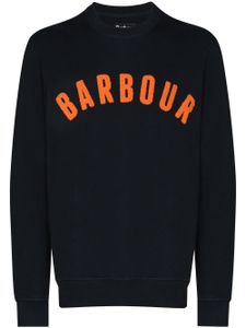 Barbour sweat à logo texturé - Bleu