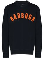 Barbour sweat à logo texturé - Bleu