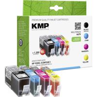 KMP Inktcartridge vervangt HP 920XL, CD975AE, CD972AE, CD973AE, CD974AE Compatibel Combipack Zwart, Cyaan, Magenta, Geel H67V 1717,0055 - thumbnail