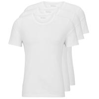 Hugo Boss T-shirt O-hals Classic 3-Pack wit