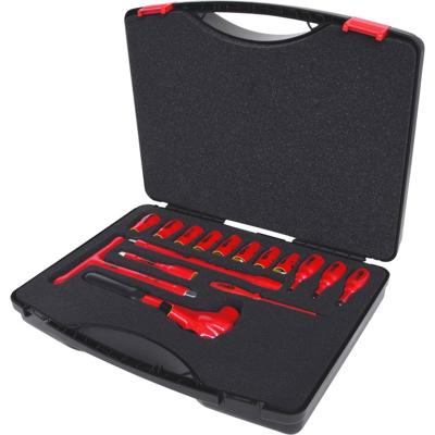 1/2 dopsleutelset met geïsoleerd gereedschap, 16-delig KS Tools 117.1860