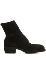 Guidi bottines en daim - Noir - thumbnail