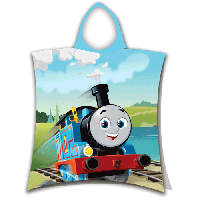 Thomas de Trein poncho - 50 x 115 cm - Katoen