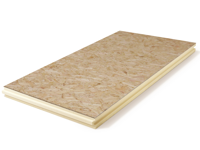 PIR+OSB 1200x600x110mm+9mm T&G Rd:5.00 4pl/pak (=2,88 m²) - thumbnail