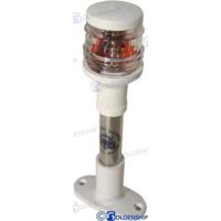 Luces de popa GS10062 - LUZ T.H. CON BASE/BL. 20 CM