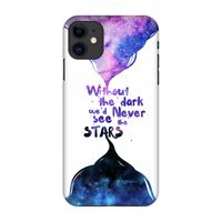 Stars quote: Volledig geprint iPhone 11 Hoesje