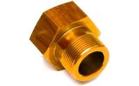 Wheel Hex Hub achter 24x27mm - Oranje