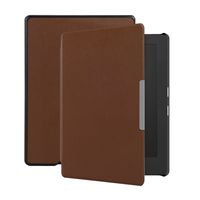 Lunso - Kobo Aura H20 Edition 1 hoes (6.8 inch) - sleep cover - Bruin