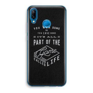 Life: Huawei P20 Lite Transparant Hoesje